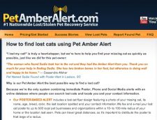 PetCopywriter.com provides web-SEO copywriting to PetAmberAlert.com