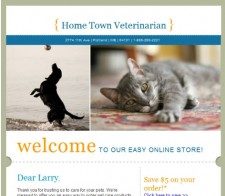 Pet Copywriter Email Sample