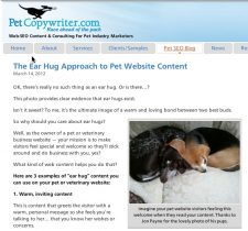 PetCopywriter.com Blog