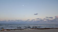 A photo of sunset at Delray Beach in Florida, where the AWAI conference was held